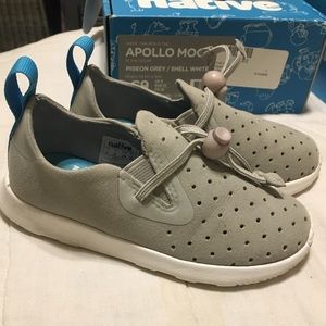 Grey Vegan suede shoes
